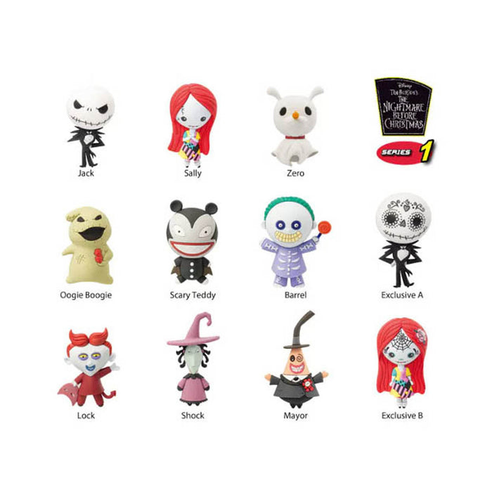 Nightmare B4 Christmas Series 1 Bag Clip