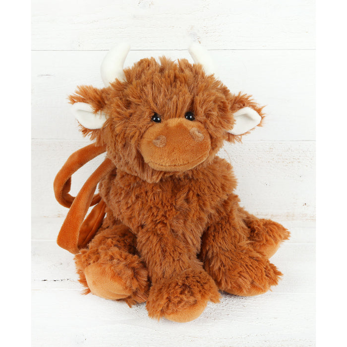 Highland Coo Bag Brown