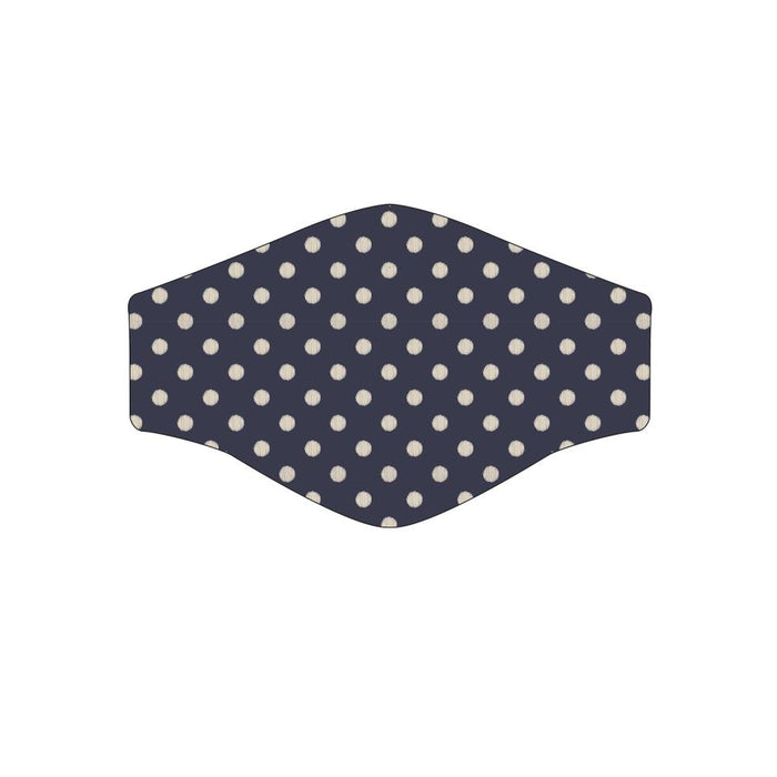 Face Masks White Spot On Blue