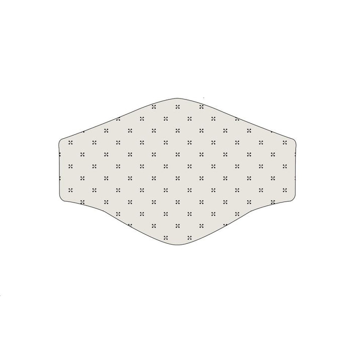 Face Masks Black Cross On Cream