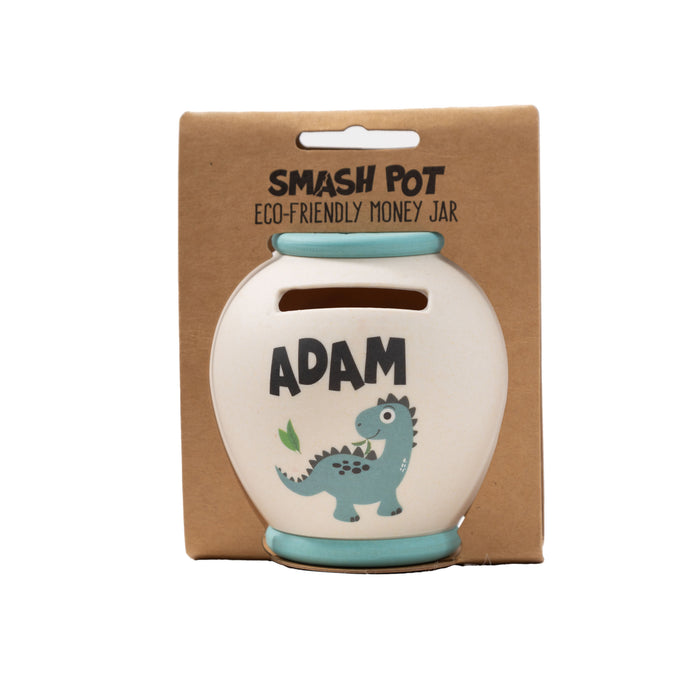 Bamboo Crew Smash Pot Money Jar - S Adam