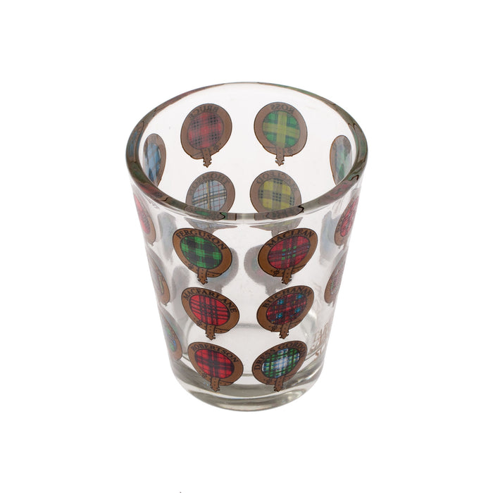 Tartans Of Scotland Shot Glass