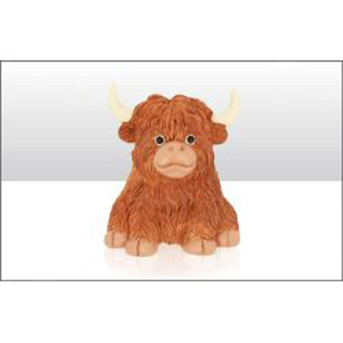 Highland Cow Resin Painted Magnet