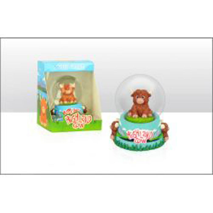 Highland Cow 45Mm Snowglobe