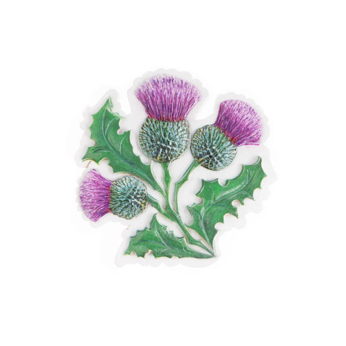 Scotland Thistle 3D Printed Resin Magnet