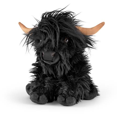 Black Highland Cow With Sound