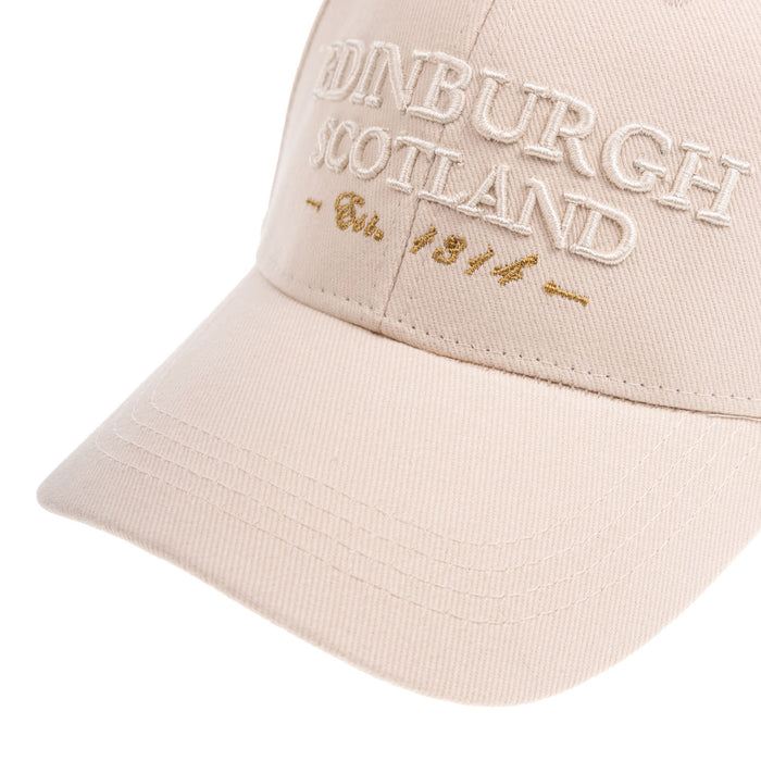 Baseball Cap - Edinburgh/Scotland/3D Emb