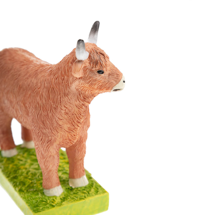 5" Resin Figure - Highland Cow