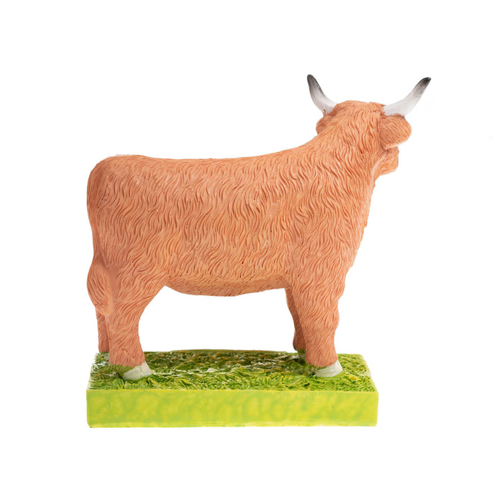 5" Resin Figure - Highland Cow