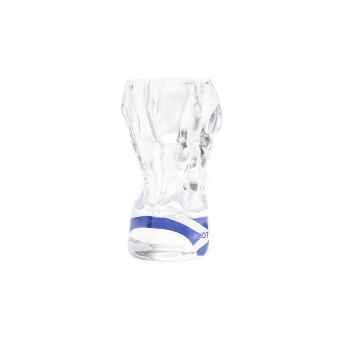 Man Tall Shot Glass Scotland Flag