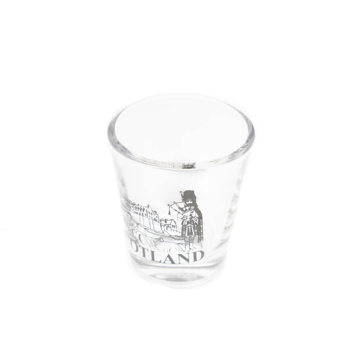 Edinburgh Castle/Piperman Shot Glass