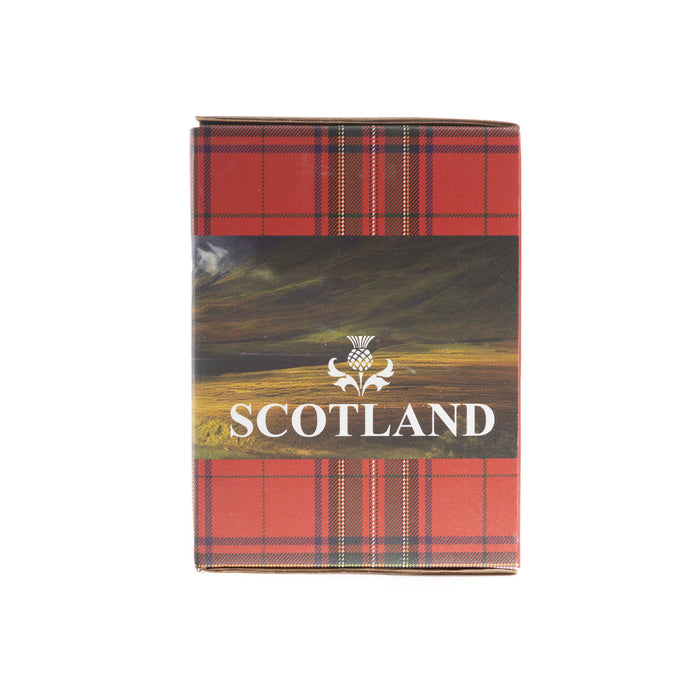 3" Resin Figure - Tartan Cow