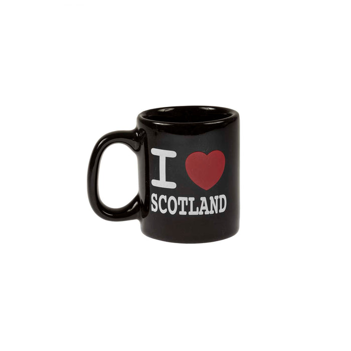 Mini Mug - Black - I Heart Scot