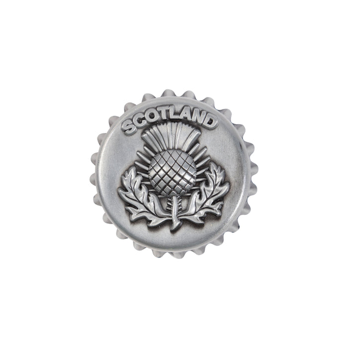 Bottle Top Opener Magnet - Scot Thistle