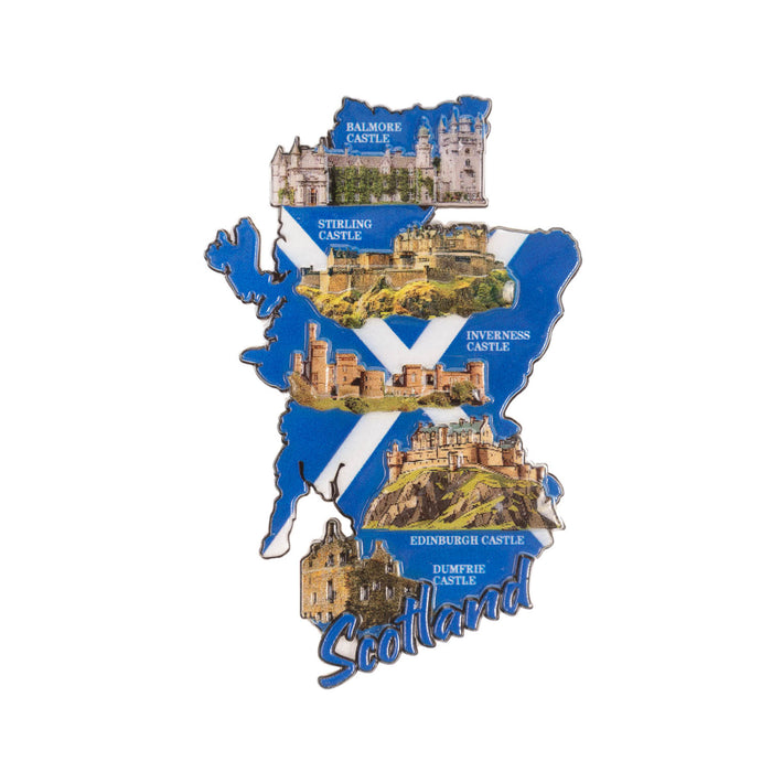 Resin Magnet - Scotland Flag