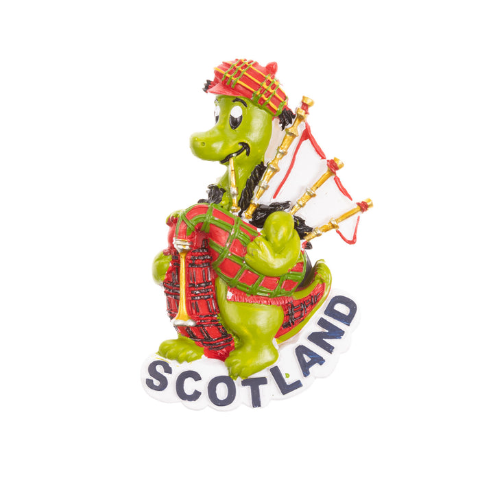 Resin Magnet - Sct Tartan Nessie