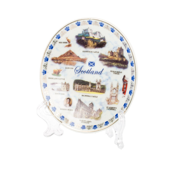3" Plate With Scotland Landmarks