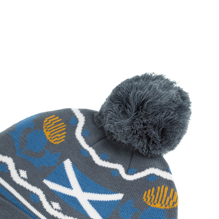 Scotland Thistle/ Flag Beanie
