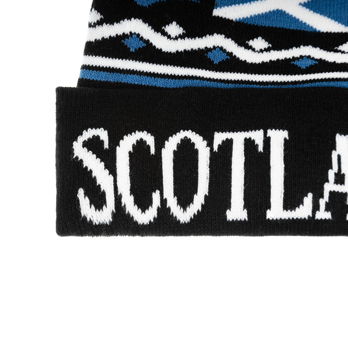 Scotland Thistle/ Flag Beanie