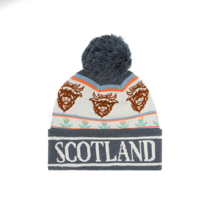 Scotland Cow / Thistle Beanie