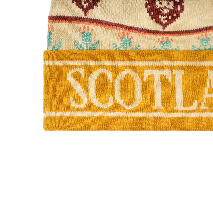 Scotland Cow / Thistle Beanie