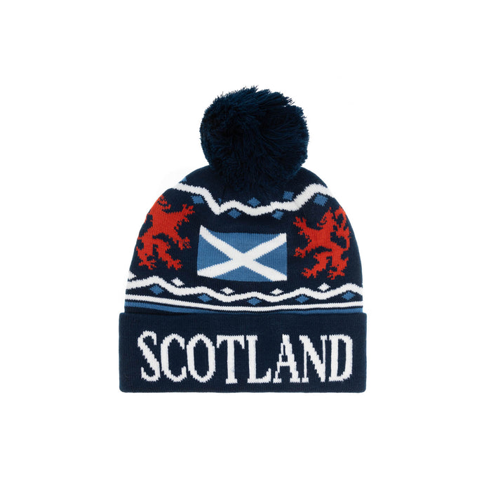 Scotland Lion/ Flag Beanie