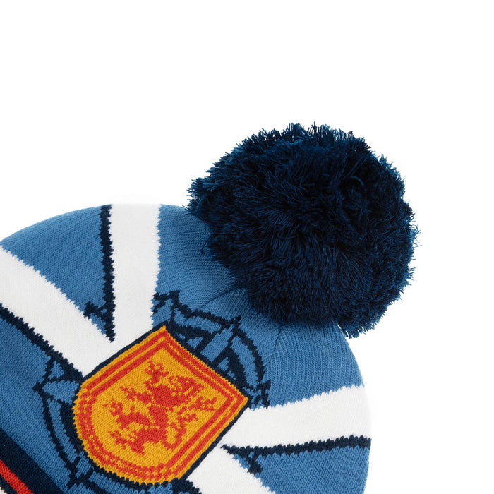 Scotland Allover Flag Rampat Lion Beanie