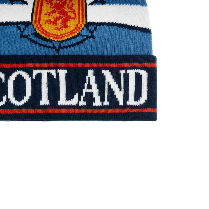 Scotland Allover Flag Rampat Lion Beanie