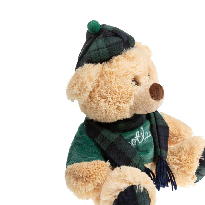 Plush Toy - Tartan Black 25Cm