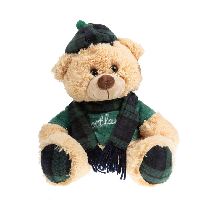 Plush Toy - Tartan Black 25Cm