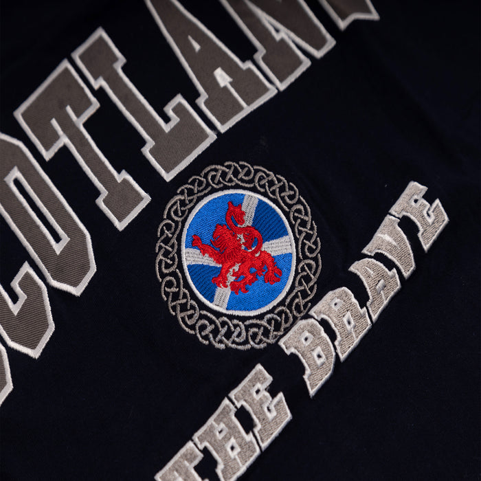 T-Shirt Emb. Scot/Celtic/ Flag/ Lion