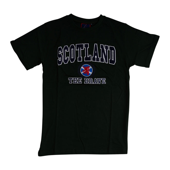 T-Shirt Emb. Scot/Celtic/ Flag/ Lion