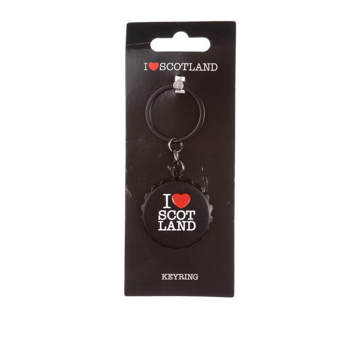 Keyring Bottle Opener- I Love Scotland