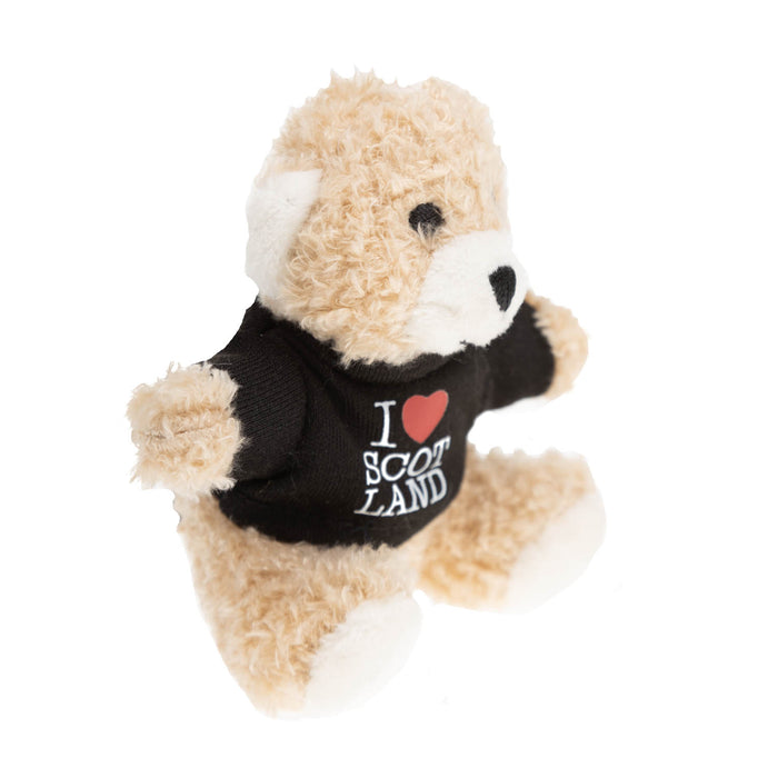 Plush Teddy Bear Magnet - Black
