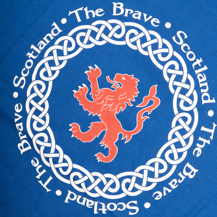 Adults Tshirt Celtic Lion Scot The Brave