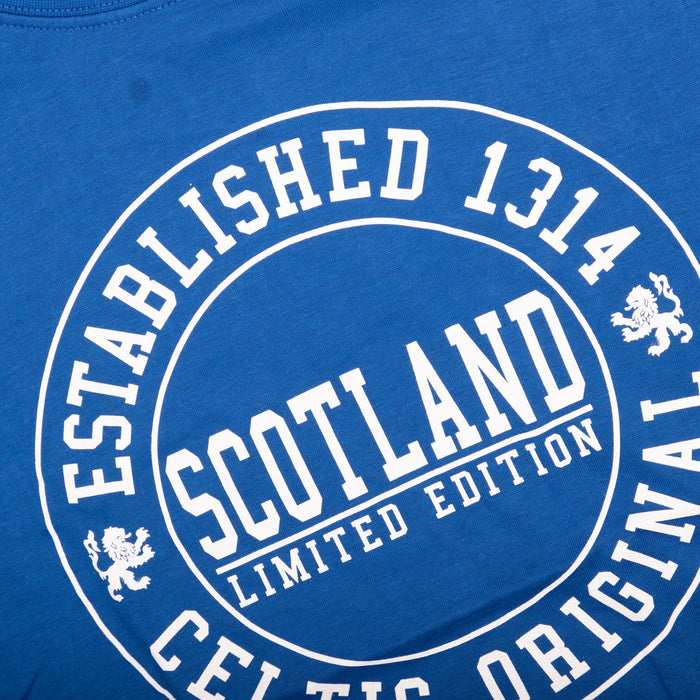 Adults Tshirt Rnd Scotland Est1314 Celt.