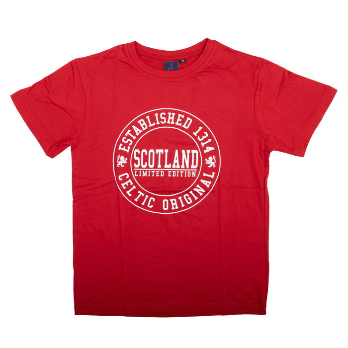 Adults Tshirt Rnd Scotland Est1314 Celt.