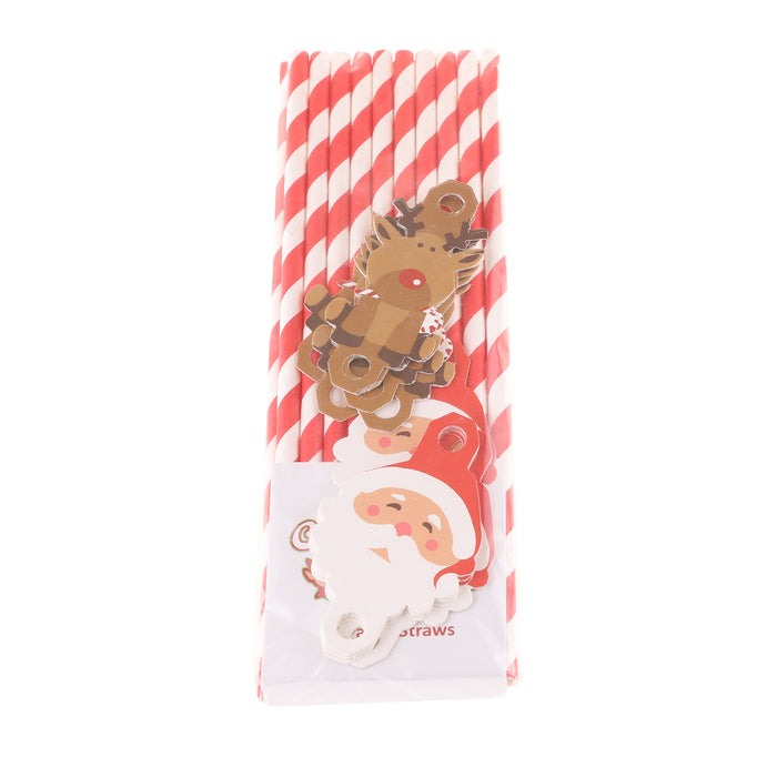 Santa Straws