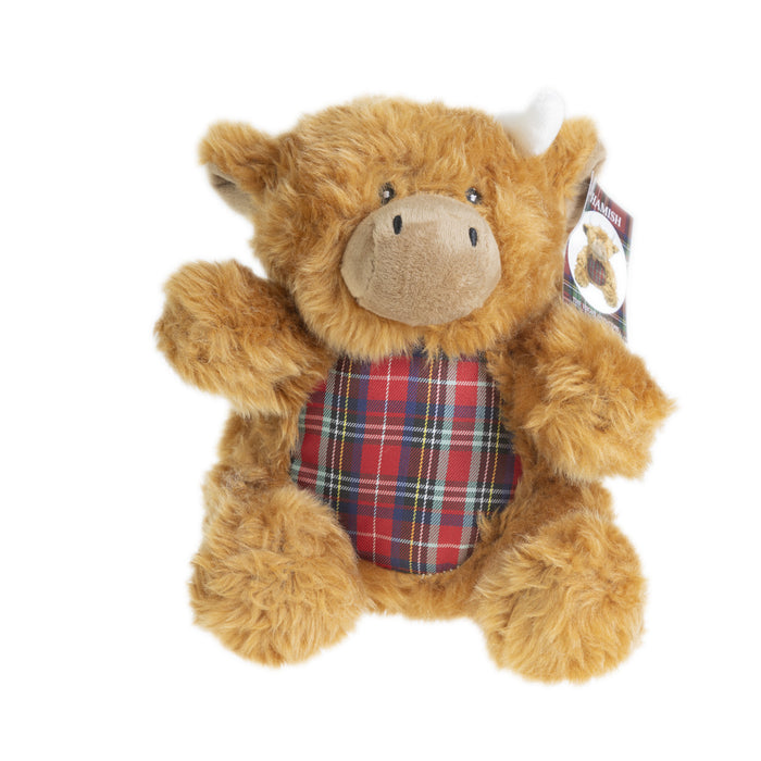 Highland Cow With Tartan Tummy