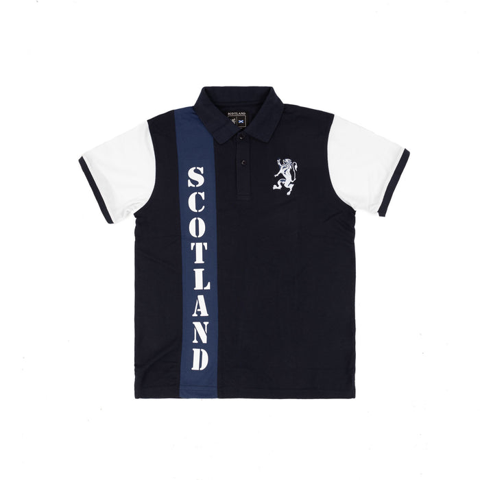 Scotland Richard Polo Shirt Navy/White