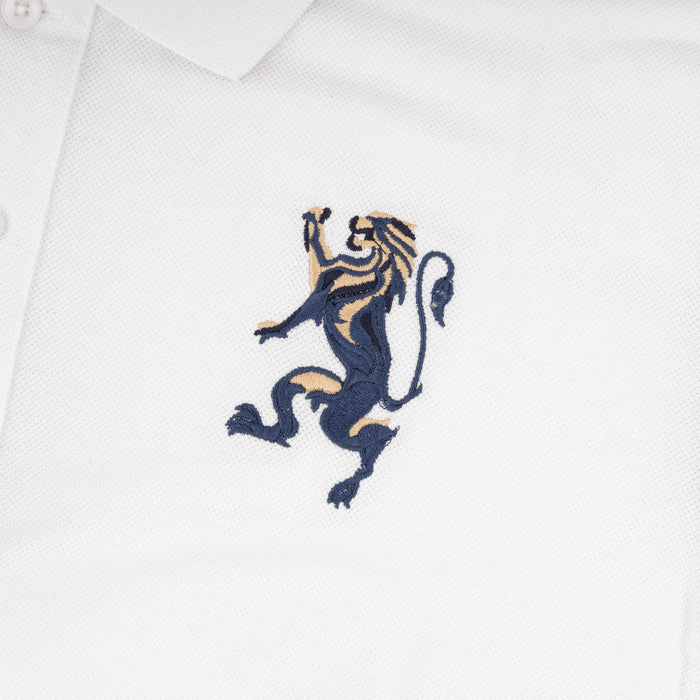 Scotland Richard Polo Shirt White/Navy