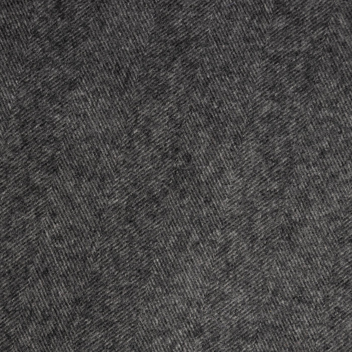 Edinburgh Lambswool Stole Light Grey Charcoal