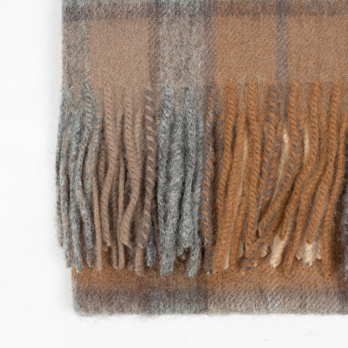 Edinburgh Lambswool Stole Buchanan Natural