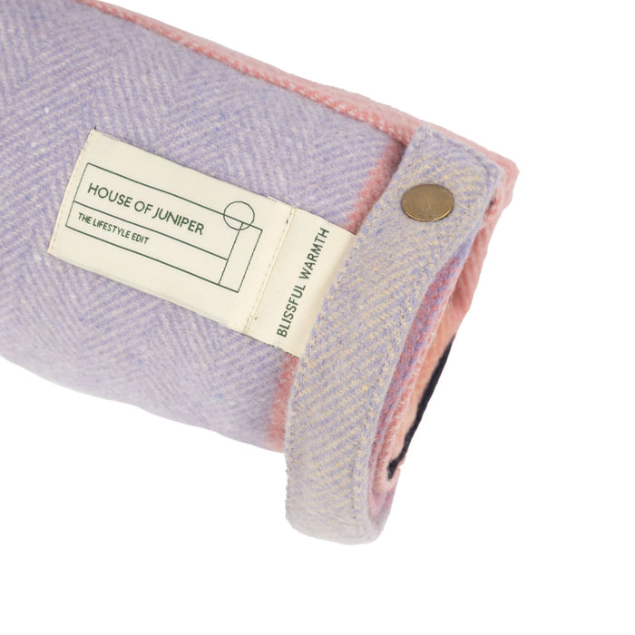 Block Check Foldaway Blanket Pastel