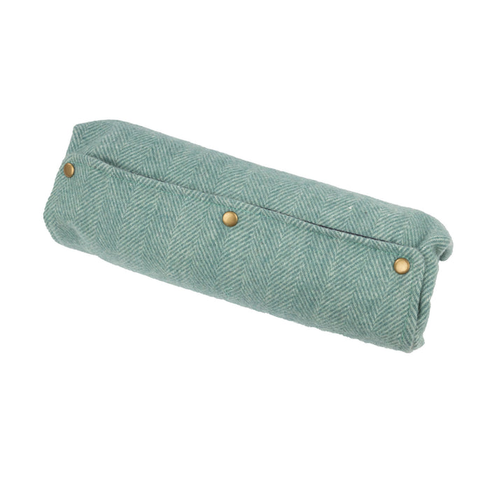 Herringbone Foldaway Blanket Pistachio