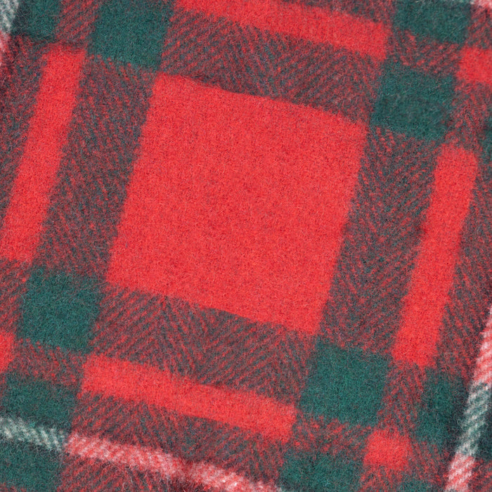 Highland Wool Blend Tartan Blanket Throw Macgregor