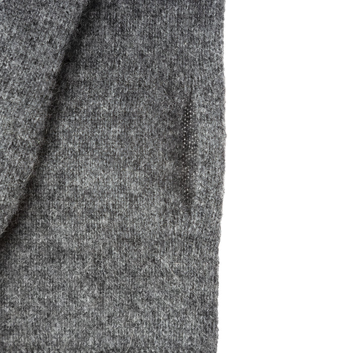 30% Cashmere Ladies Lt Wt Wristlets Shadow Grey