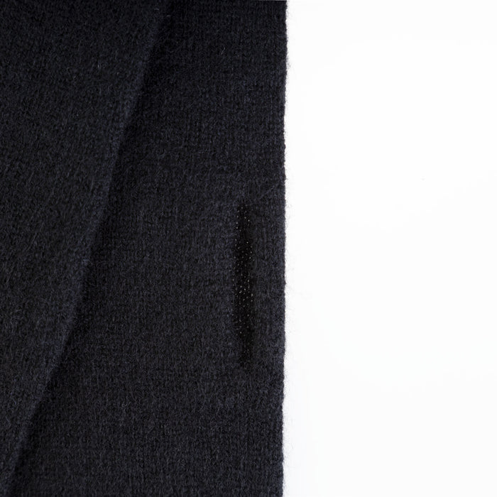 30% Cashmere Ladies Lt Wt Wristlets Black