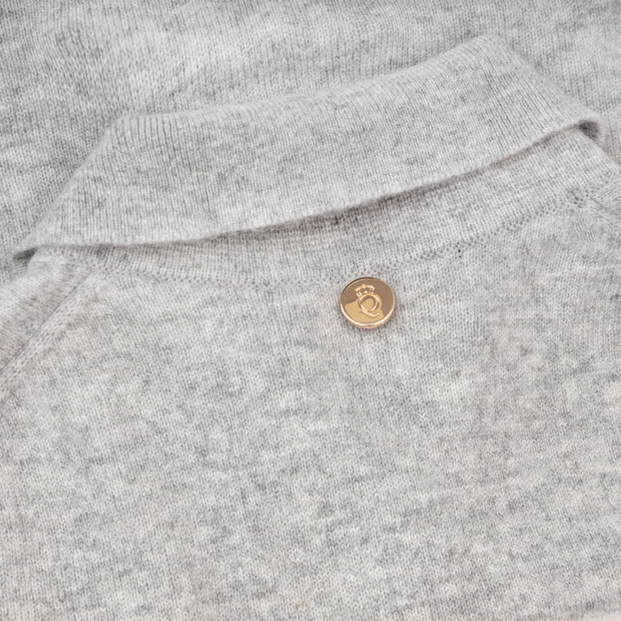 30% Cashmere Polo Shirt Pearl River