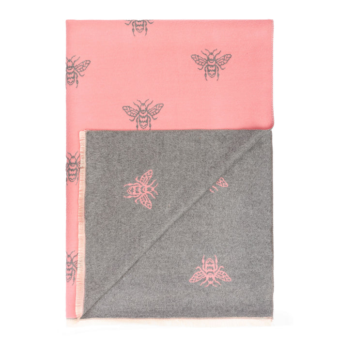 New Bee Super Soft Stole Dusky Pink